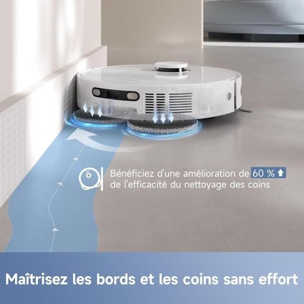 MOVA E30 Ultra - Robotdammsugare med automatisk tömning - Automatisk mopprengöring - RoboSwing Technology