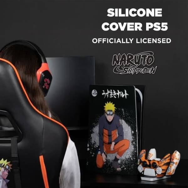 Silikonskydd för Playstation 5 - Naruto-Tillbehör-PS5
