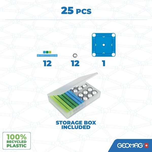 GEOMAG - EcoFriendly 25st Färg