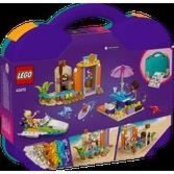 LEGO Friends 42672 Creative Beach Suitcase - Byggset för tjejer från 5 år och uppåt