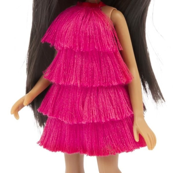 Unika ögon, 25 cm -Victoria Doll, med sina ögon som följer dig, med kläder, barnleksak på 3 år, MYM124