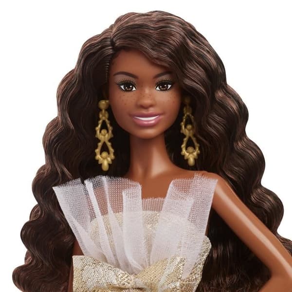 Barbie - God Jul-docka - Brunettdocka - JBH96