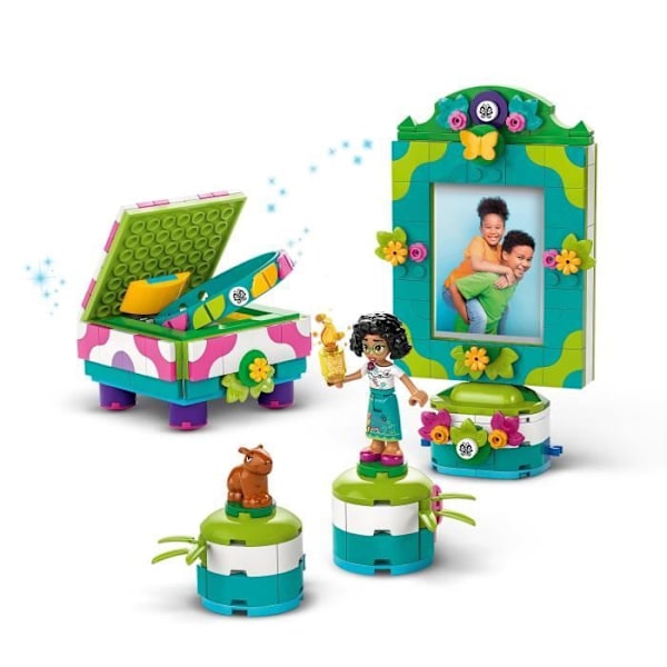 LEGO | Disney Encanto 43239 Mirabels fotoram och smyckeskrin, kreativ leksak