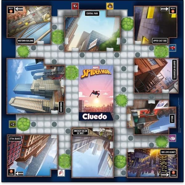 CLUEDO Spider-Man - Brädspel - VINNANDE RÖR