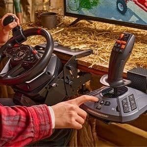 Joystick - THRUSMASTER - SimTask FarmStick - Svart/Grå