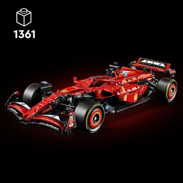 LEGO Technic 42207 F1 Ferrari SF-24 - Samlarbil med V6-motor för vuxna