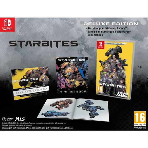 Starbites - Deluxe Edition - Nintendo Switch-spel