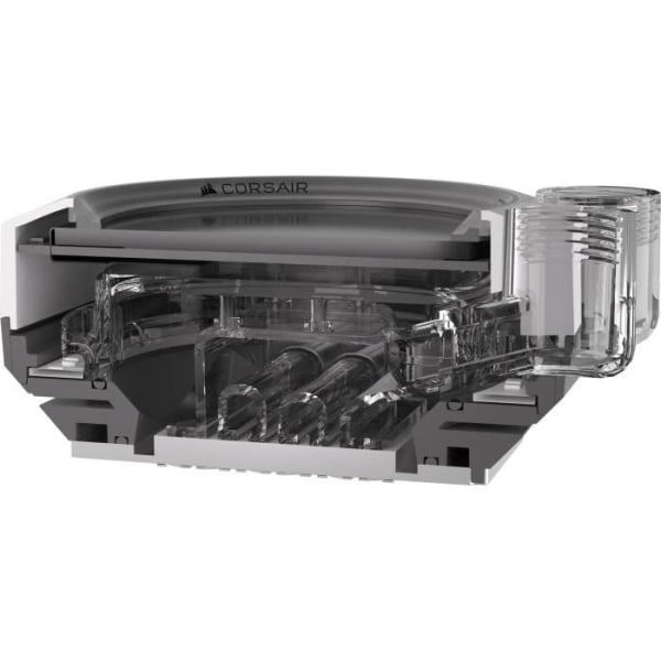 Vattenkylning - CORSAIR - iCUE XC7 RGB ELITE LCD för Intel 1700 och AMD AM4/AM5 uttag - Vit