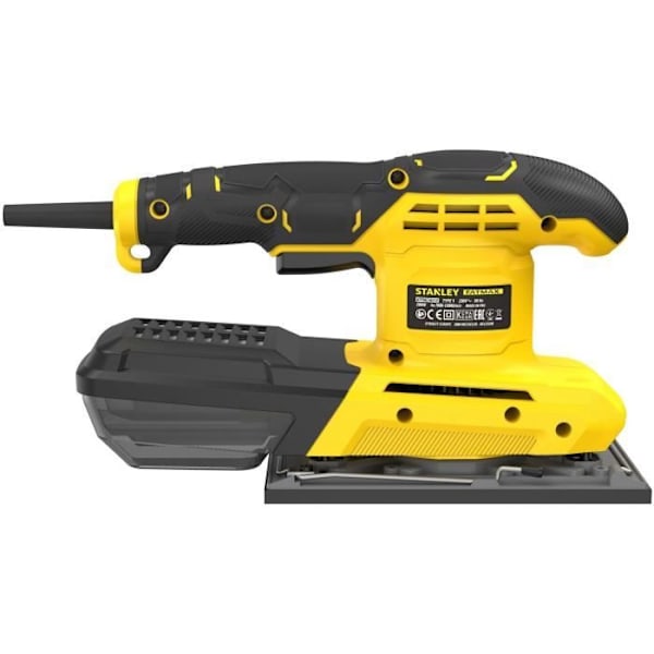 Stanley - FatMax STANLEY FATMAX Orbital slipmaskin 280 W 1/3 Ø bana 2 mm med fodral - FMEW214K-QS