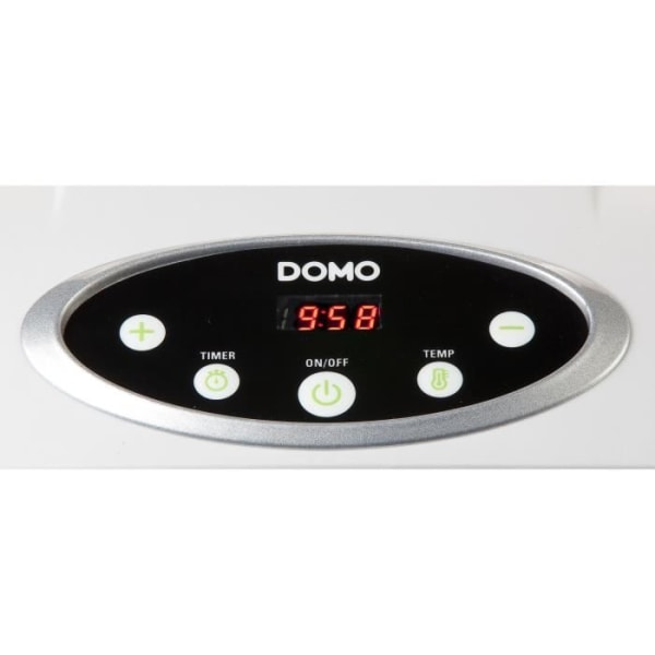 DOMO DO353DV Digital dehydrator - temperaturer 35 ° C till 70 ° C - 6 nivåer i rostfritt stål