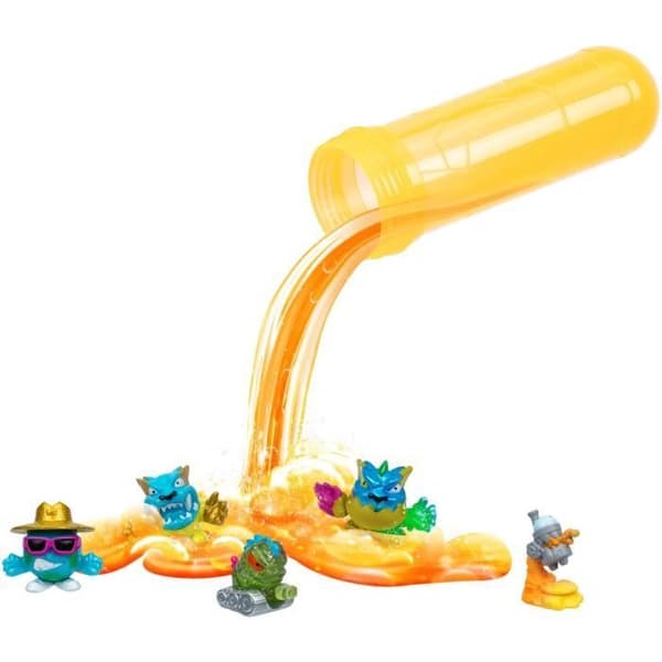 5-pack minifigurer - MRBEAST LAB - SWARMS ATOMIC - Från 5 år
