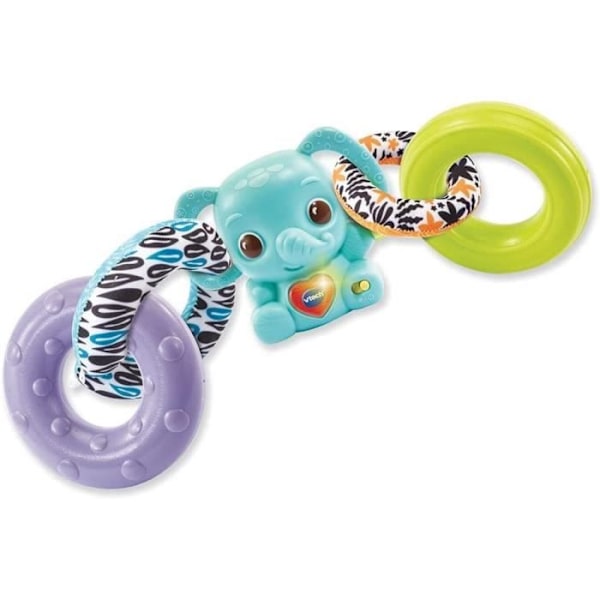 VTECH BABY - Nino, Baby Elephant Stacko 3 i 1 (biobaserad plast)