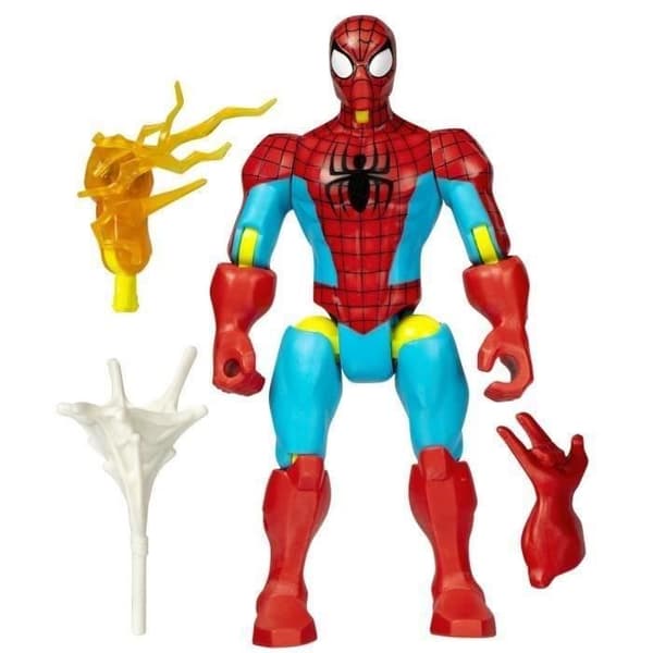 MixMashers Marvel Spider-Man, mixa och matcha Spider-Man-figuren med tillbehör