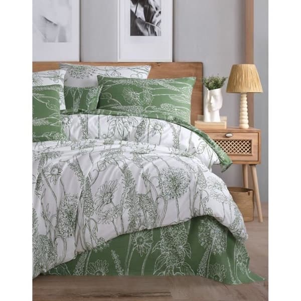 Bäddset - 1 påslakan 220 x 240 cm + 2 örngott 60 x 60 cm - 100% förstärkt bomull - Vit
