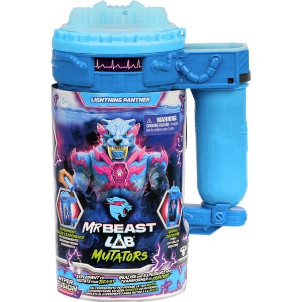 Mutatorfigur - MRBEAST LAB - Ljusstake - 13 cm - Från 5 år