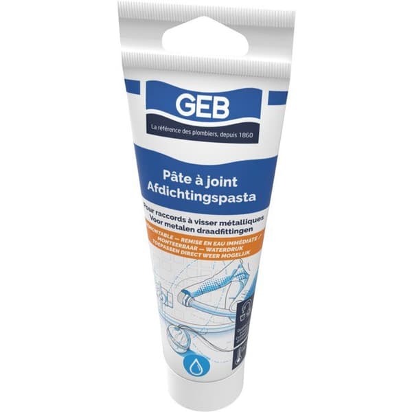 Fogmassa - GEB - Lämplig för dricksvatten - 125 ml tub