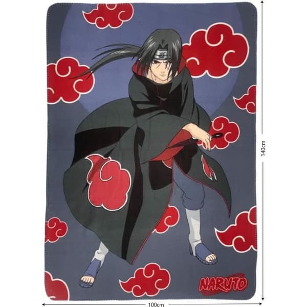 Pläd - NARUTO - Itachi Uchiha - 100 x 140 cm