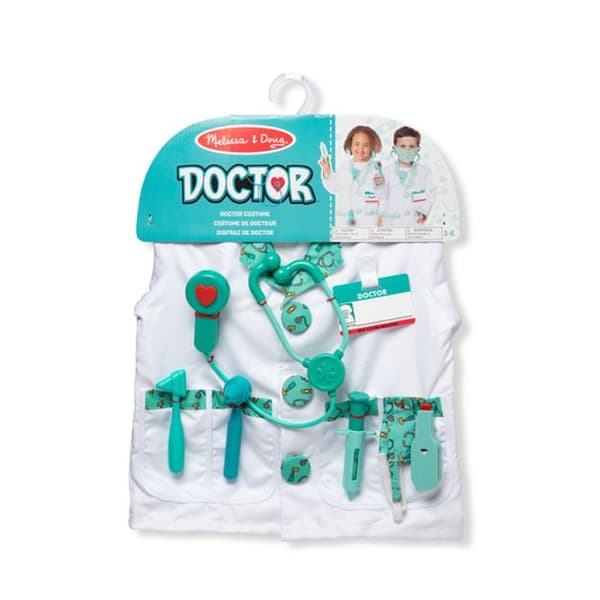 Melissa & Doug Läkarkostympaket + Tillbehör