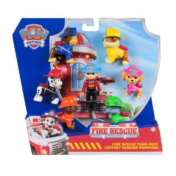 Paw Patrol Fire Rescue Multipack Figurer