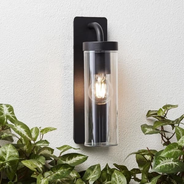 BRILJANT Extern downlight Aosta - E27 - 1x25W - Frostat svart