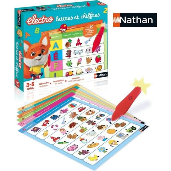 Nathan Electro - Bokstäver och siffror, elektroniskt spel