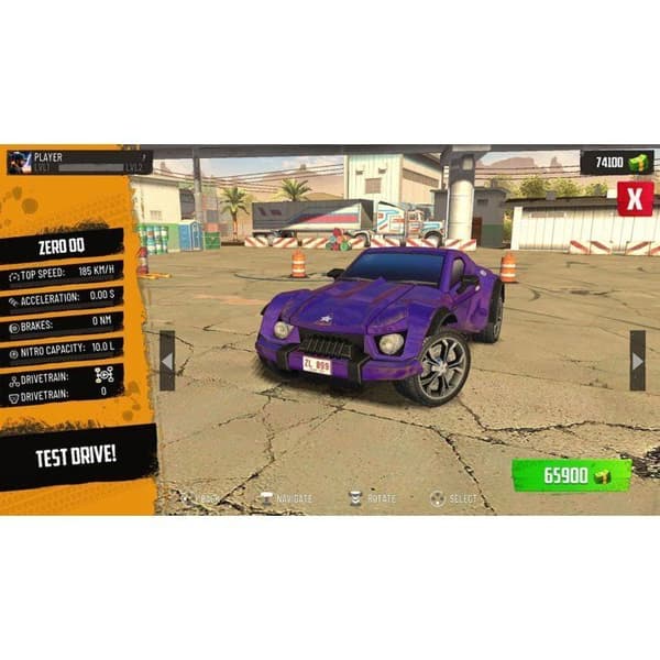 Turbo Booster Racing - Kit (ratt + spel) - PS5-spel