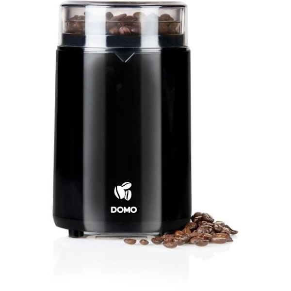 Elektrisk kaffekvarn - DOMO - DO712K - 150 W - Kapacitet: 70 g - Burr kvarnmekanism