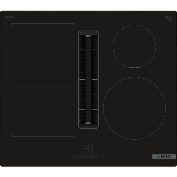Bosch Serie 4 PVS611B16E induktionshäll med integrerad utsug 60 cm, 4 zoner, Touch Select svart one size