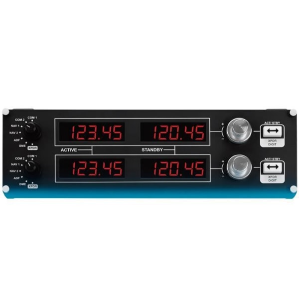 SAITEK AV LOGITECH FLIGHT RADIO PANEL