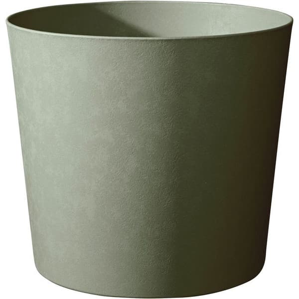 Konisk blomkruka Ø 60 cm - EDA - Element - 100 L - Dräneringssystem - Inomhus/Utomhus - Ø 57,5 x H 48,2 cm - Khaki
