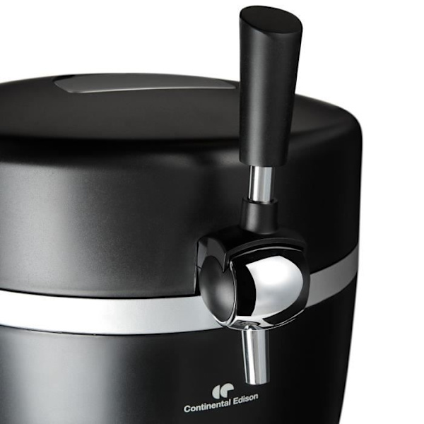 CONTINENTAL EDISON Öldispenser 5L MB5B3 - Svart