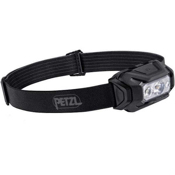 Vattentät pannlampa - PETZL - ARIA 2 - 450 lumen - 3 AAA/LR03-batterier ingår - Svart Svart