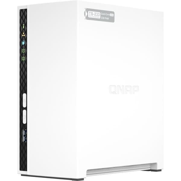 NAS-server - QNAP - TS-233 - 2 fack - 2 GB