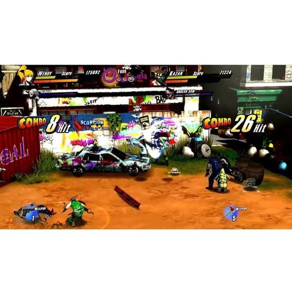 Rushing Beat X: Brawl Brothers återkomst - PS5-spel