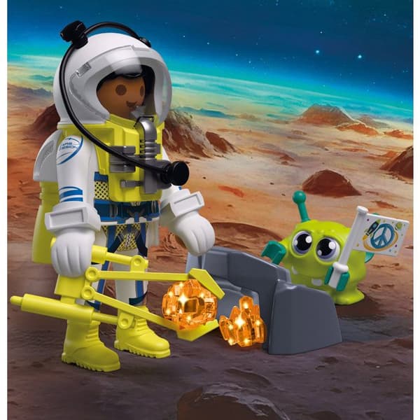 Playmobil 72103 2-i-1 Ägg Rymduppdrag, Rymden, 39 delar, Påskpresent, Ålder 4+