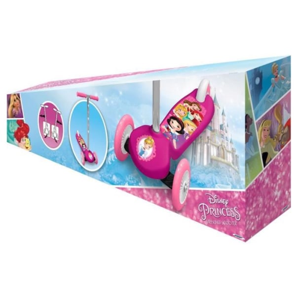 DISNEY PRINCESSES Scooter Steering Twist 3 Wheels