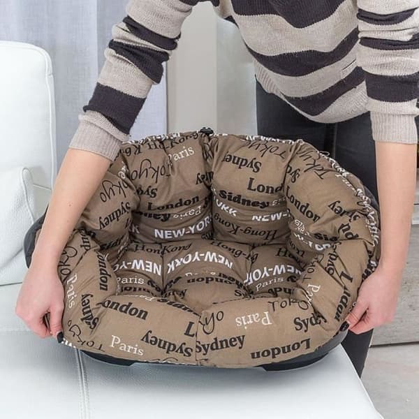 Korg - FERPLAST - SOFFA 2 - Med mönstrad kudde 2