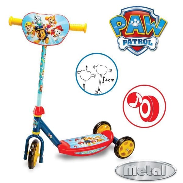 SMOBY Paw Patrol Scooter 3R i 3 år