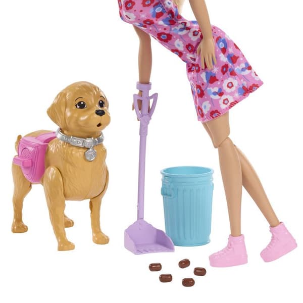 Docka - MATTEL - JJB46 - Vandringsvalp - Potträning - Tillbehör ingår
