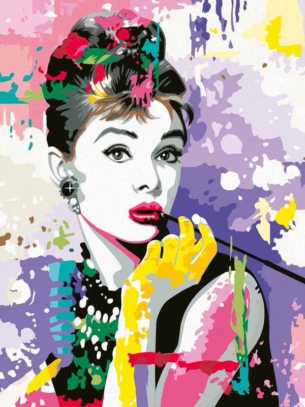 CreArt 30x40cm Audrey Hepburn