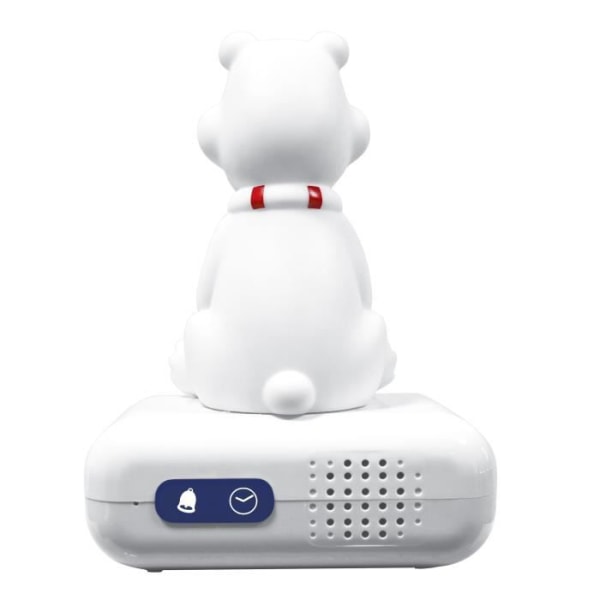 Polar Bear digital väckarklocka med 3D nattljus och ljudeffekter - LEXIBOOK