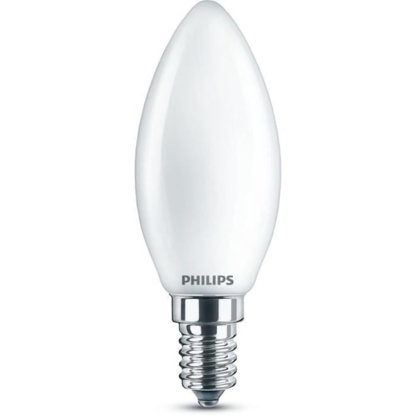 Philips LED-lampa motsvarande 40W B35 E14 varmvit ej dimbar
