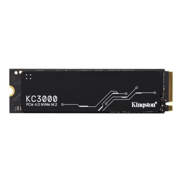 KINGSTON - Intern SSD - KC3000 - 1024GB - M.2 NVMe (SKC3000S/1024G)