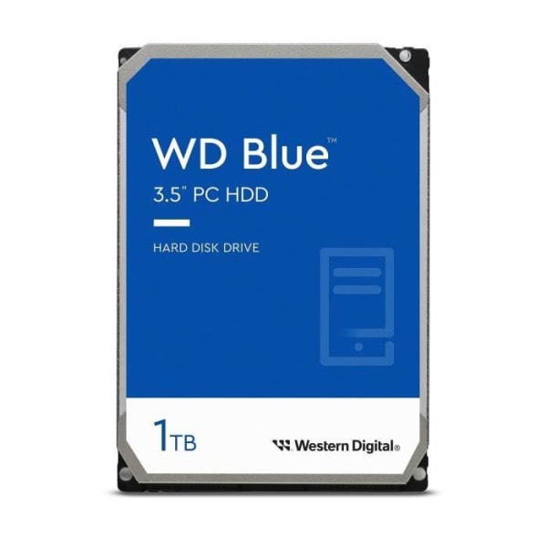WD Blue  - Intern hårddisk - 1 TB - 7 200 rpm - 3,5 (WD10EZEX)