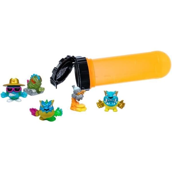 5-pack minifigurer - MRBEAST LAB - SWARMS ATOMIC - Från 5 år