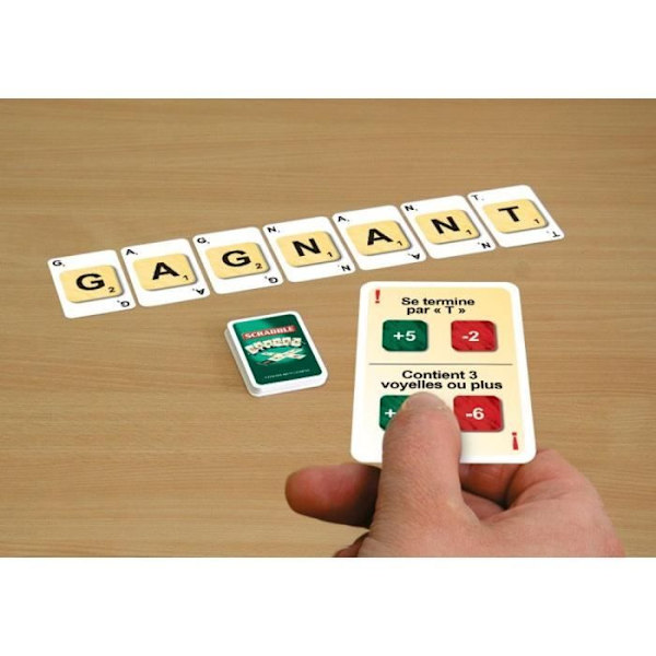Scrabble-kort - 3 spel i 1 - MEGABLEU