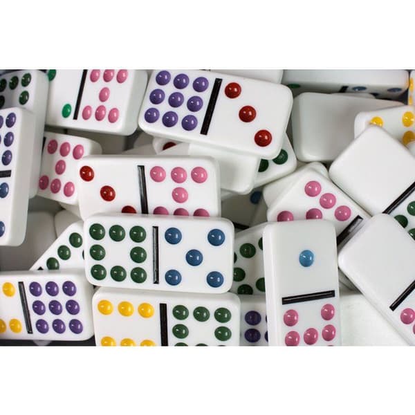 DOMINO Dubbel 9 - Brädspel - TACTIC - Från 7 år