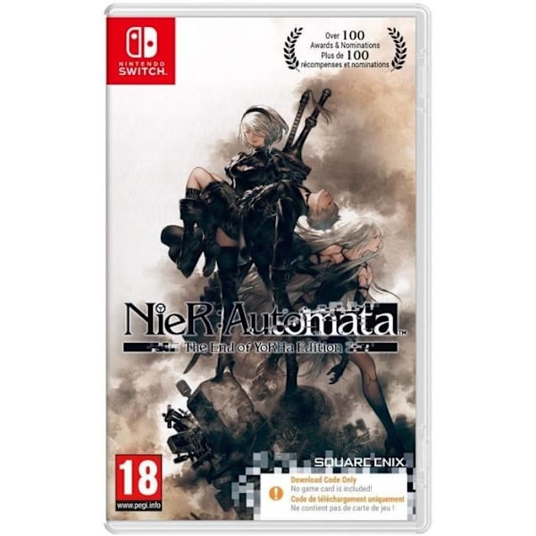 Nier Automata: The End of YoRHa - Nintendo Switch-spel - Kod i låda