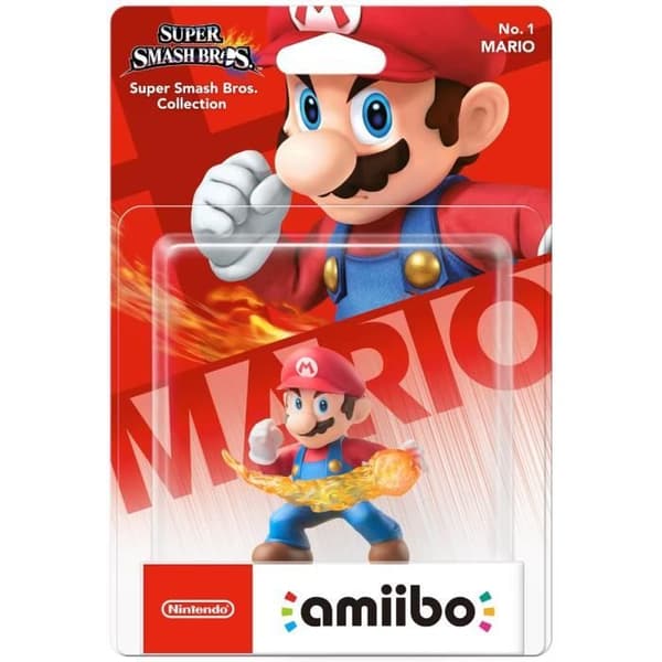 Amiibo Figur - Mario N°1  Super Smash Bros. Collection