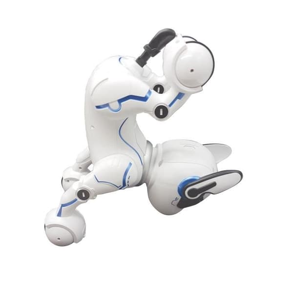 POWER PUPPY - Min programmerbara och touch Savant robothund med fjärrkontroll - LEXIBOOK